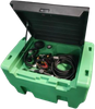 Petrol poly tank with pump